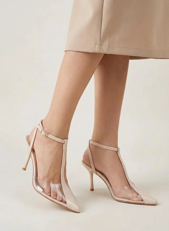 Styli  Women Nude Stiletto Heels Shoes for Women | Best Price UAE